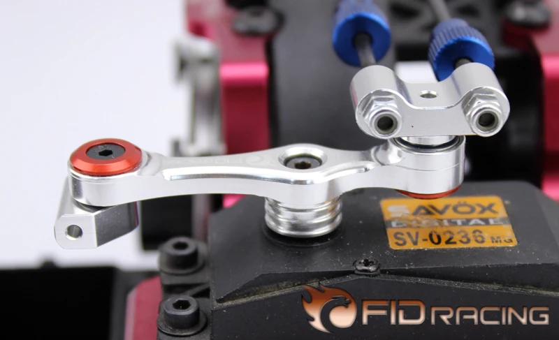 FID CNC Alloy Throttle Push Rod Arm with bearings for LOSI 5IVE T  LOSI MINI WRC